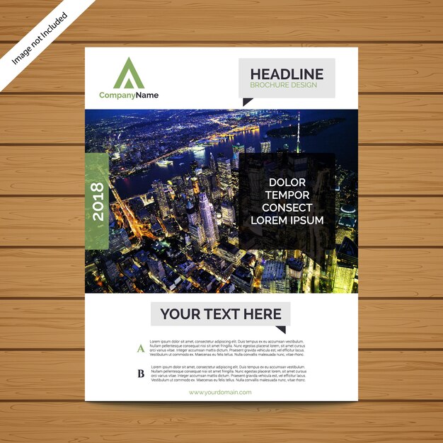 Corporate brochure template