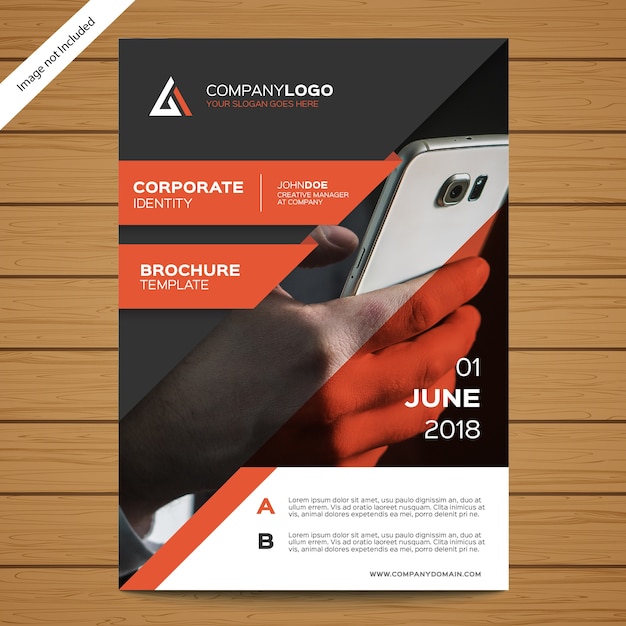 Corporate brochure template