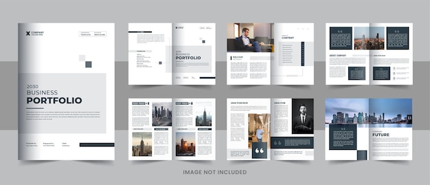 Corporate brochure template