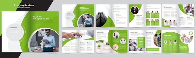 corporate brochure template