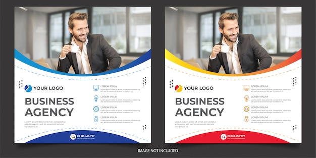 Corporate business banner premium