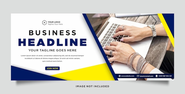 Corporate business banner template