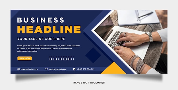 Corporate business banner template