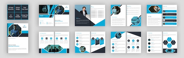 Corporate business brochure template