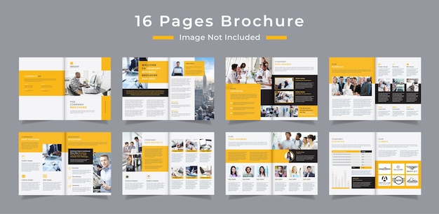 Corporate Business Brochure Template