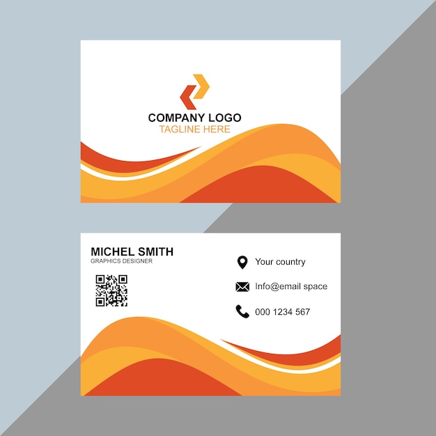 Corporate business card design service for your business