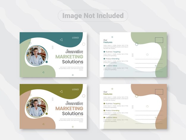 Corporate business card design template personal business card design
