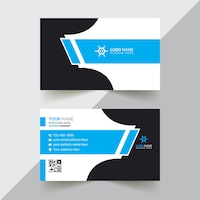 Corporate business card design template