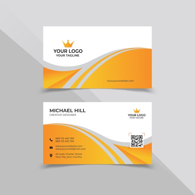 Corporate Business card design template