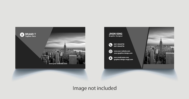 Corporate business card design template