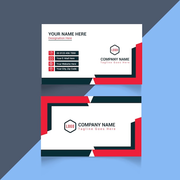 Corporate Business Card Design Template