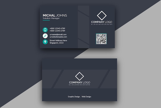 Corporate Business card design template