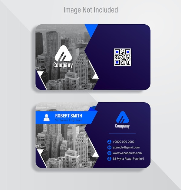 Vector corporate business card design for you