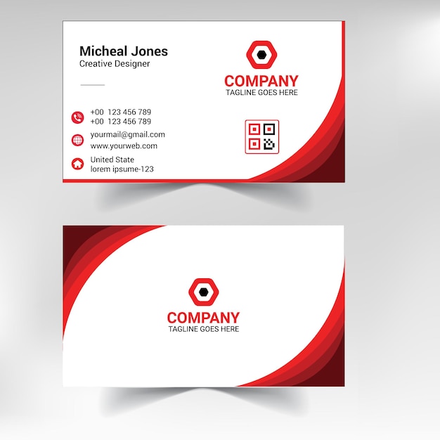 corporate business card design