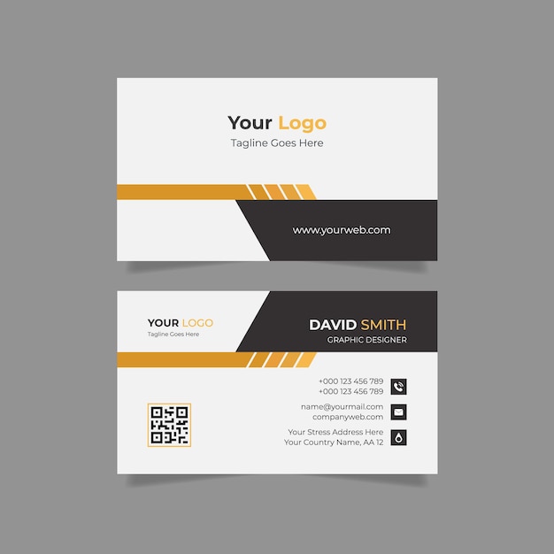 Corporate business card design