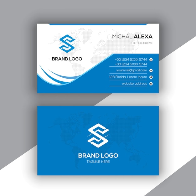 Corporate business card design