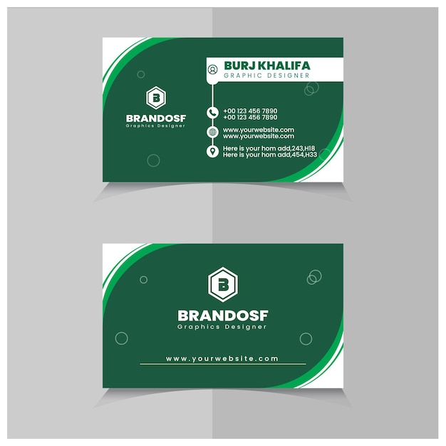 corporate business card design