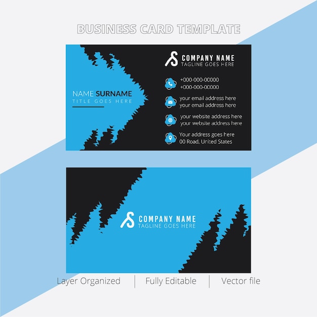 Дизайн корпоративного Визитная карточка