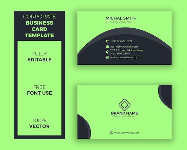 Corporate Business Card Design