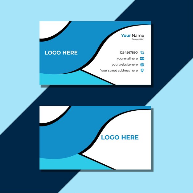 Corporate business card design