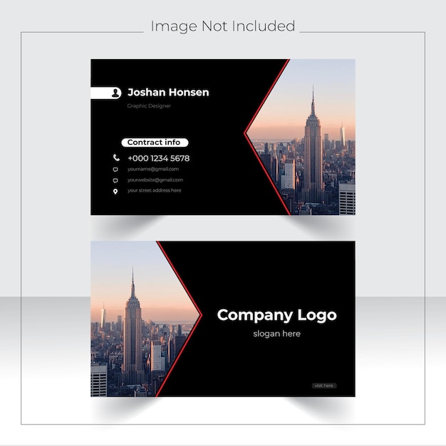 Corporate business card design