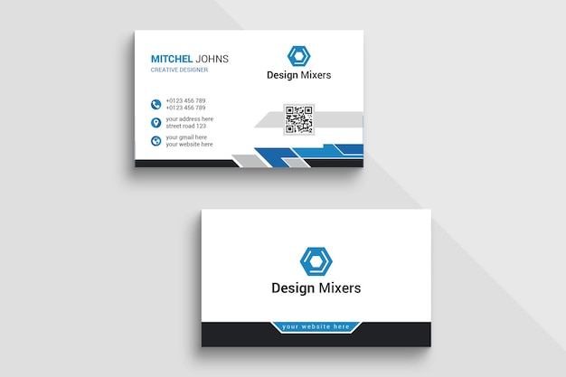 Corporate business card ontwerp