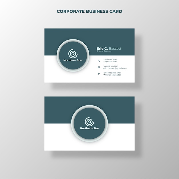 Corporate Business Card Ontwerp