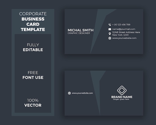 Corporate Business Card Ontwerp