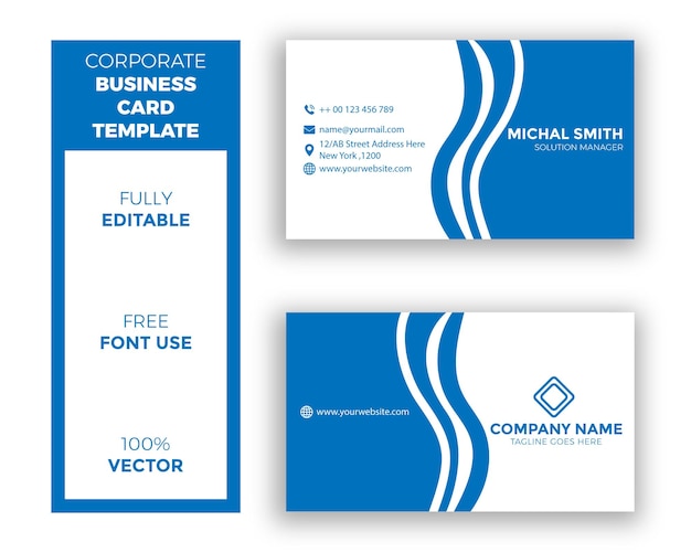 Corporate Business Card Ontwerp