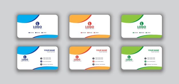 Corporate Business Card-sjabloon