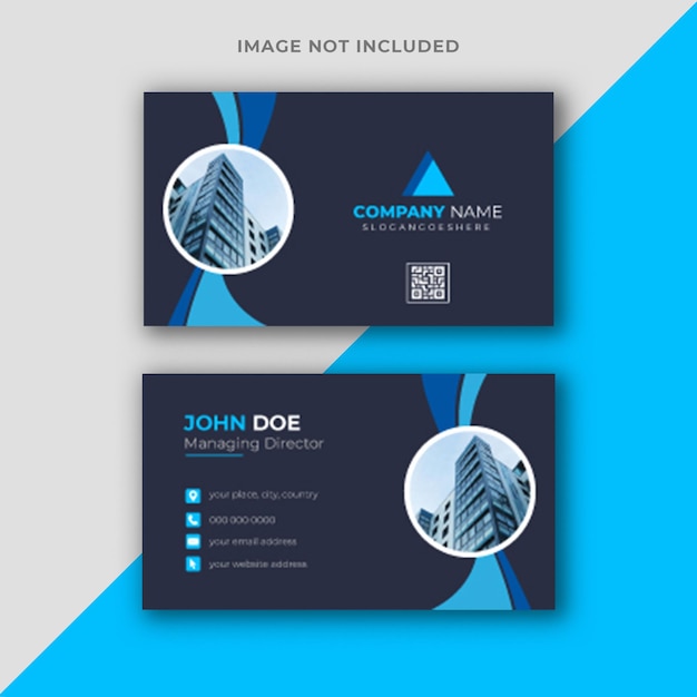 Corporate Business Card Template Design