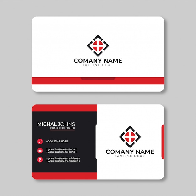 Corporate business card  template