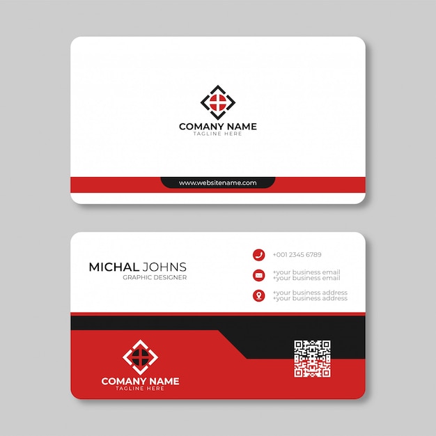 Corporate business card  template