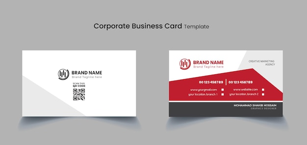 Corporate Business Card Template