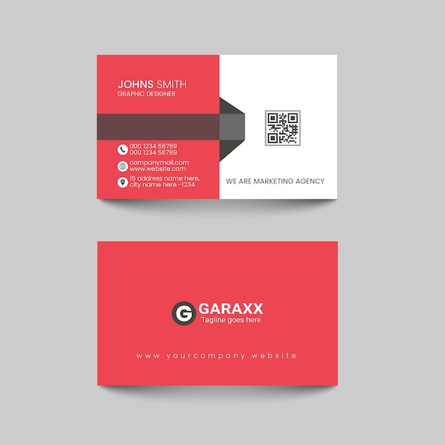 corporate business card template