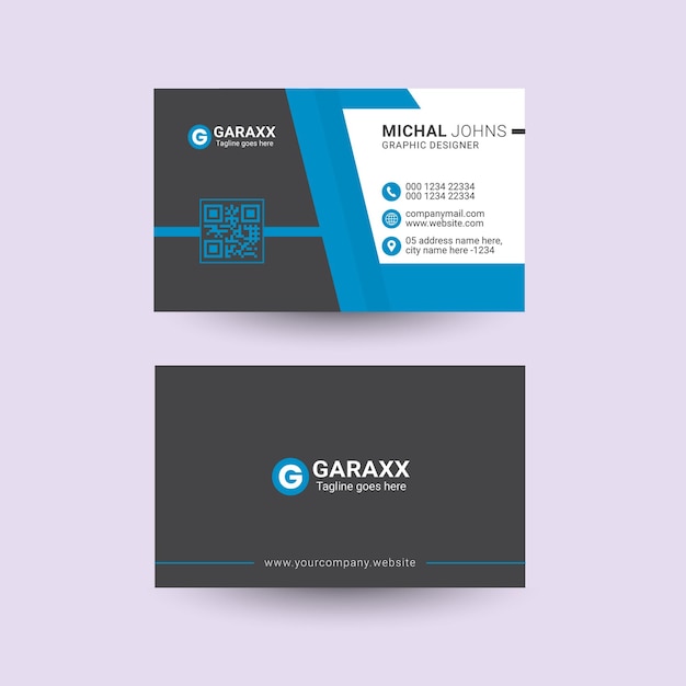 Corporate Business card template