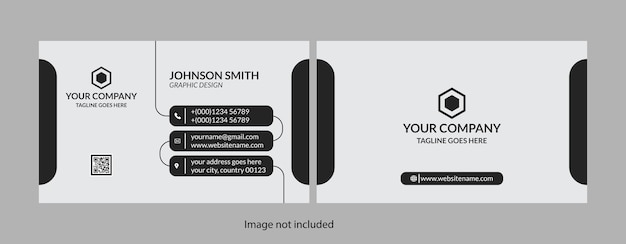 Corporate business card template