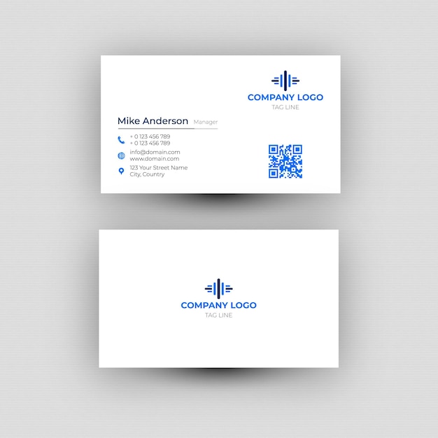 Corporate Business card Vector