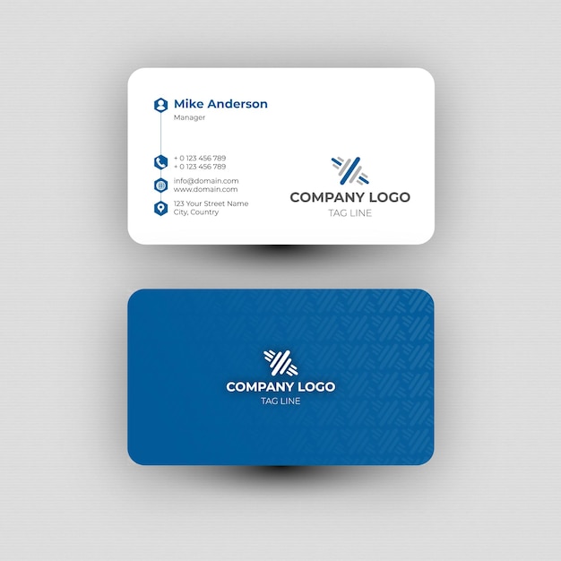 Corporate Business card Vector