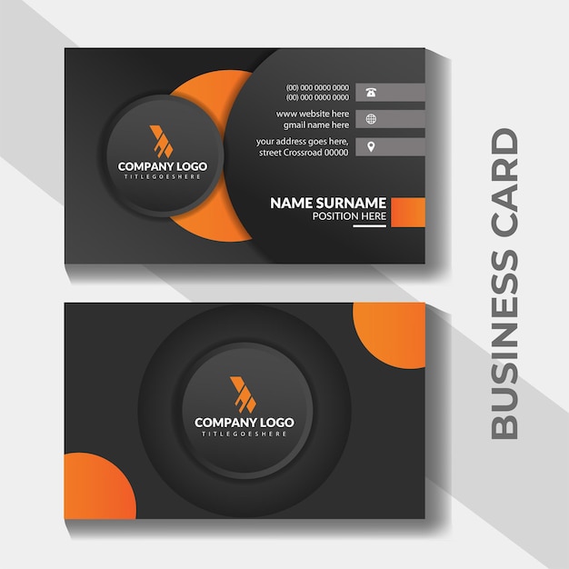 Corporate business card for your company