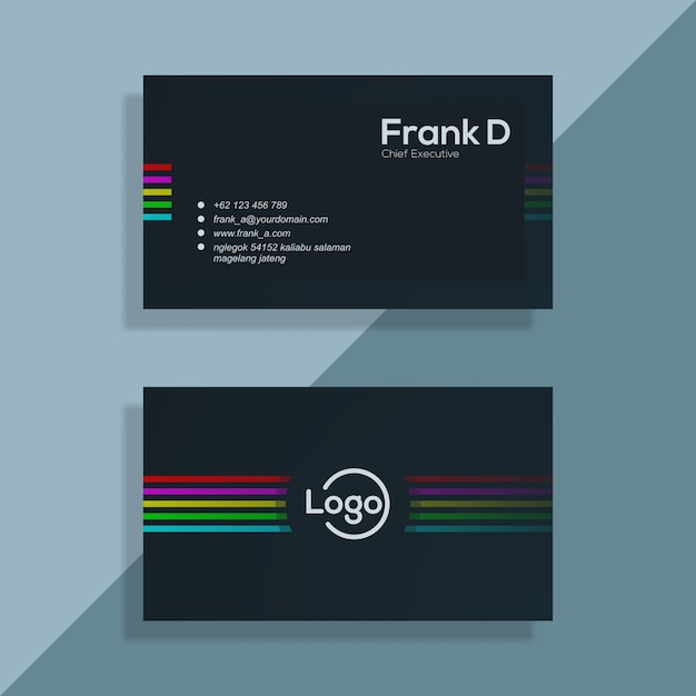 Corporate business card