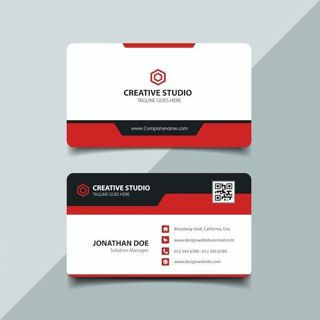 Corporate business card