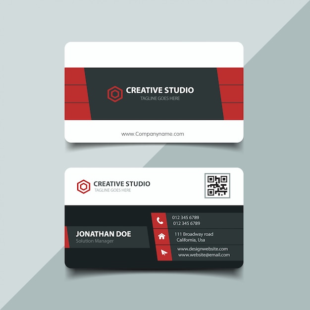 Corporate business card