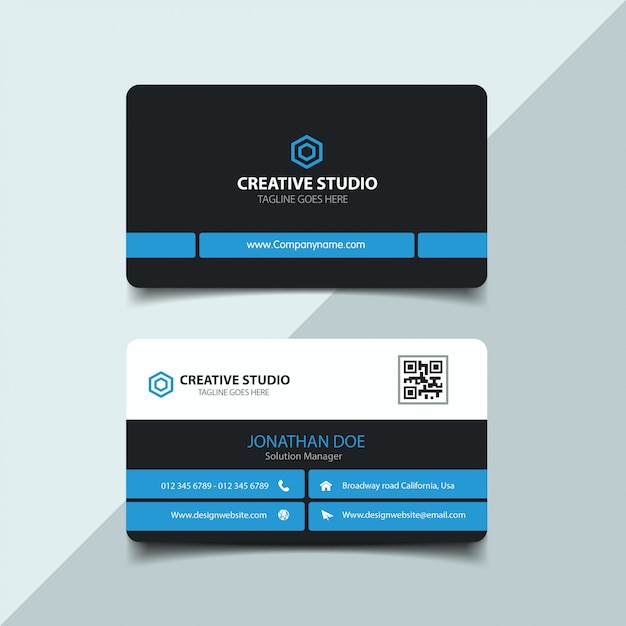 Corporate business card