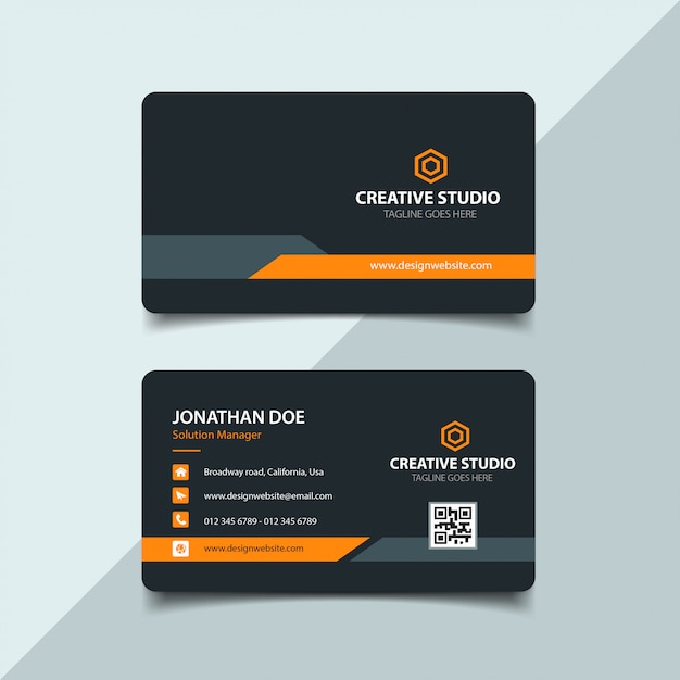 corporate business card