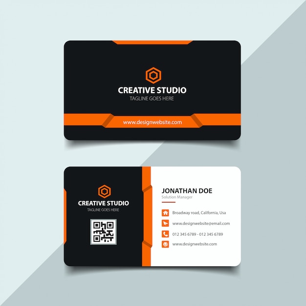 corporate business card