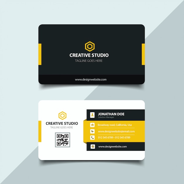 corporate business card