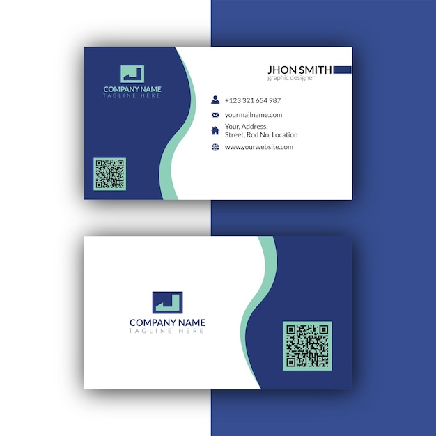 Corporate business card