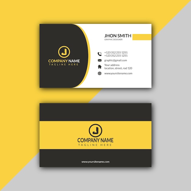 corporate business card