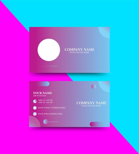 corporate business card